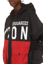 Load image into Gallery viewer, Icon hooded windbreaker

