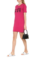 Load image into Gallery viewer, Logo print T-shirt dress
