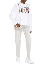 Load image into Gallery viewer, Icon Splatter print cotton sweatshirt
