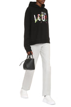 Load image into Gallery viewer, Icon Splatter print cotton hoodie
