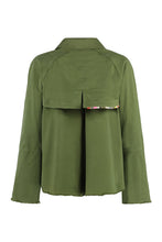 Load image into Gallery viewer, Short cotton trench coat
