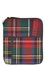 Load image into Gallery viewer, Tartan motif wallet
