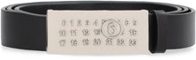 Load image into Gallery viewer, Logo buckle leather belt
