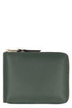 Load image into Gallery viewer, Leather zip around wallet
