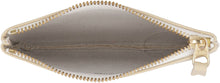 Load image into Gallery viewer, Logo detail flat leather pouch
