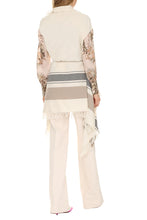 Load image into Gallery viewer, Fringed knit poncho
