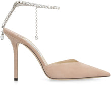Load image into Gallery viewer, Saeda suede ponty-toe pumps
