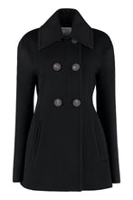 Load image into Gallery viewer, Sportmax - Sarong double-breasted wool coat

