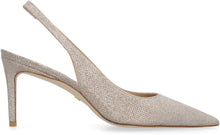 Load image into Gallery viewer, Stuart fabric slingback pumps
