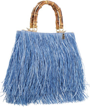 Load image into Gallery viewer, Sicily raffia tote bag
