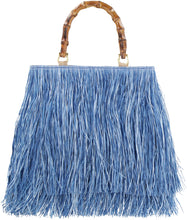 Load image into Gallery viewer, Sicily raffia tote bag

