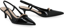 Load image into Gallery viewer, Gloria Patent leather slingback pumps
