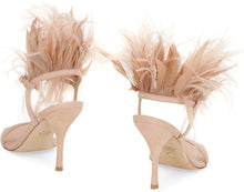 Load image into Gallery viewer, Plume suede sandals
