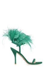 Load image into Gallery viewer, Plume suede sandals
