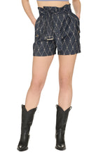 Load image into Gallery viewer, High-rise cut-off denim shorts
