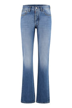 Load image into Gallery viewer, 5-pocket straight-leg jeans
