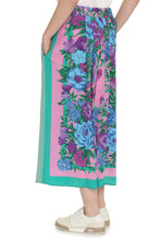 Load image into Gallery viewer, Simone silk skirt with floral print
