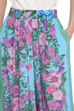 Load image into Gallery viewer, Simone silk skirt with floral print
