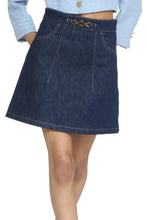 Load image into Gallery viewer, Denim mini skirt
