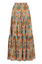 Load image into Gallery viewer, Printed cotton skirt
