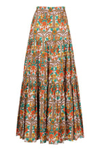 Load image into Gallery viewer, Printed cotton skirt

