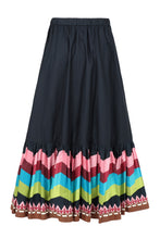 Load image into Gallery viewer, Cotton midi skirt
