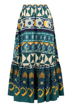 Load image into Gallery viewer, printed pleated skirt
