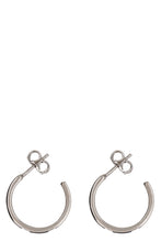 Load image into Gallery viewer, Logo hoop earrings
