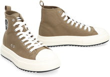Load image into Gallery viewer, Canvas high-top sneakers
