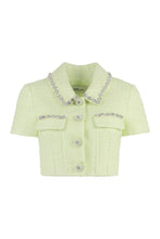 Load image into Gallery viewer, Boucle jersey single-breasted jacket
