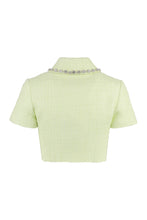 Load image into Gallery viewer, Boucle jersey single-breasted jacket
