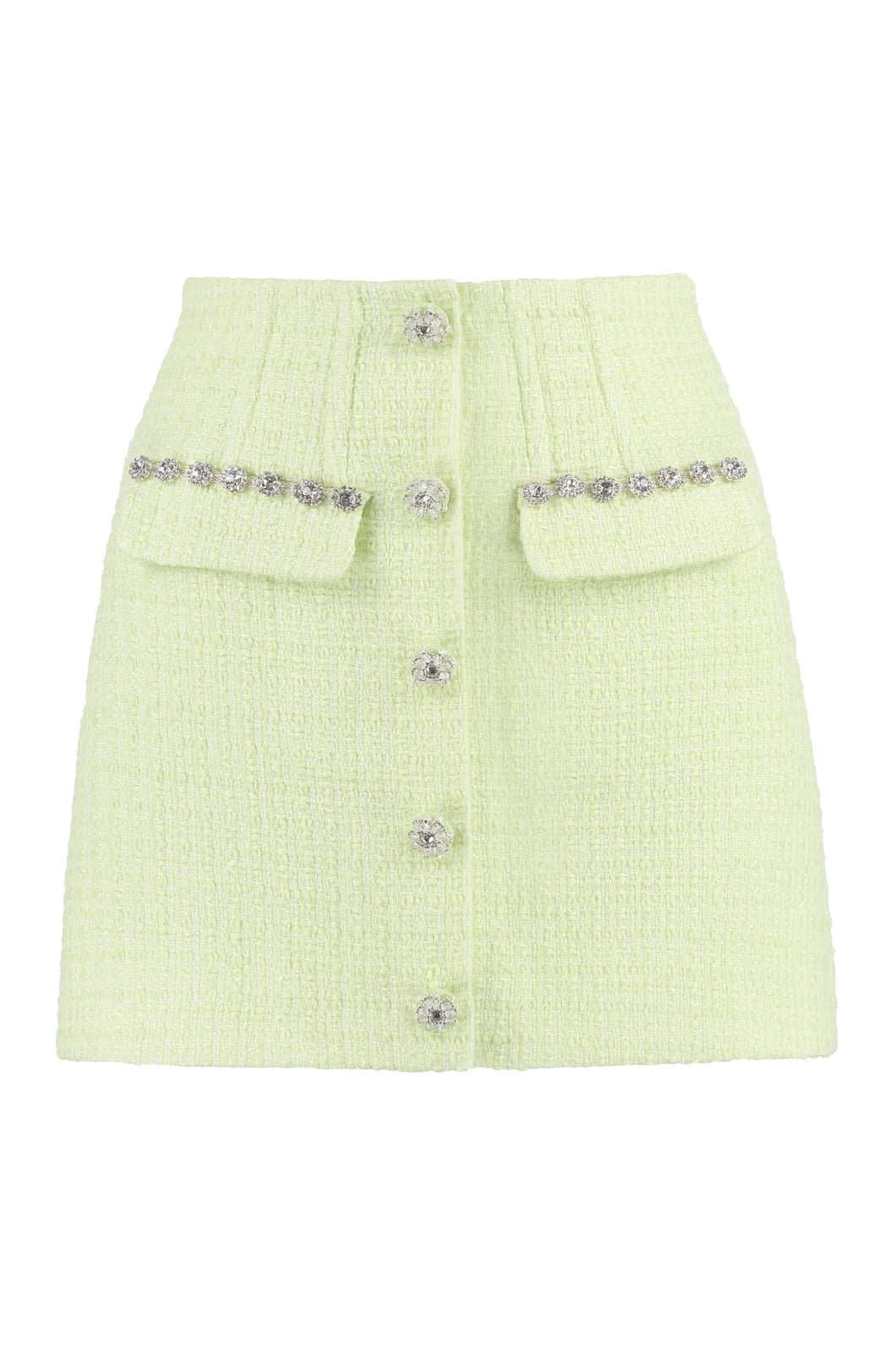 Knitted mini skirt