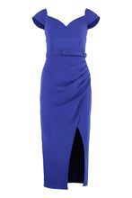 Load image into Gallery viewer, Midi dress with belt
