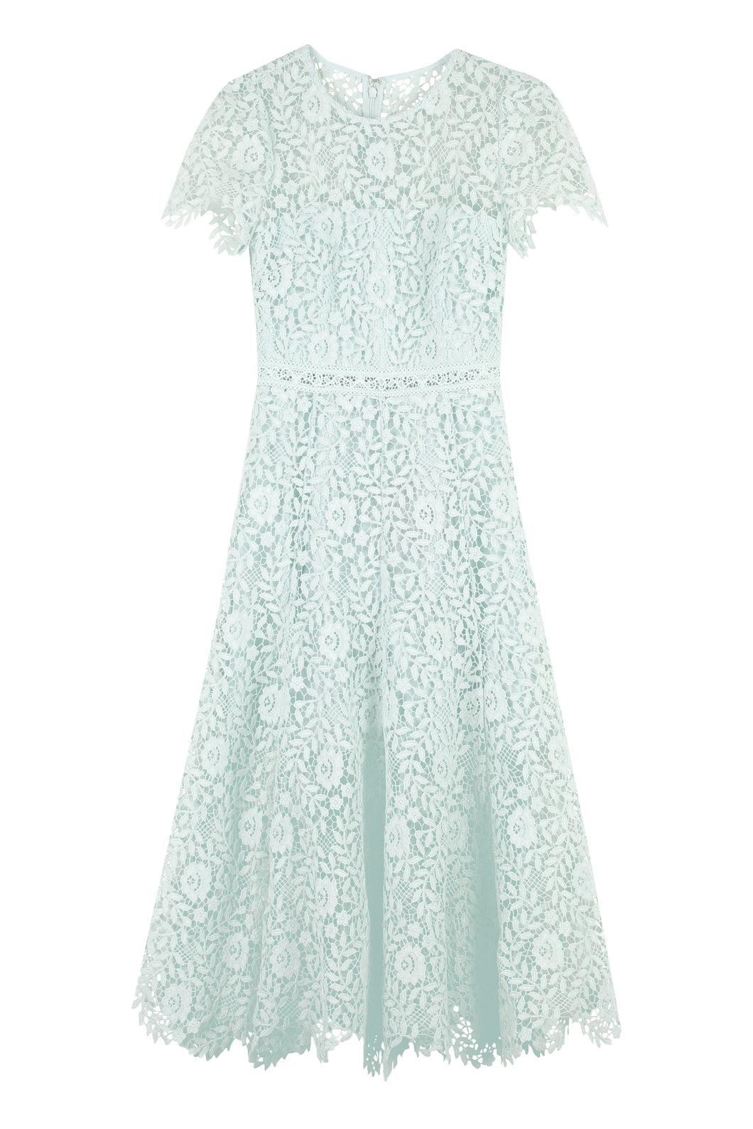 Lace midi dress