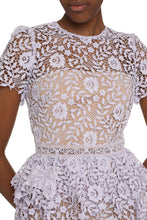 Load image into Gallery viewer, Macramé lace mini dress
