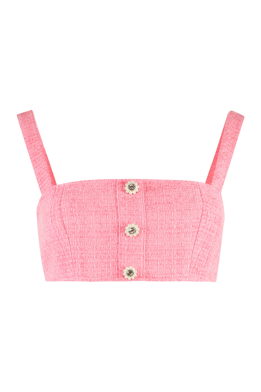 Knitted crop top