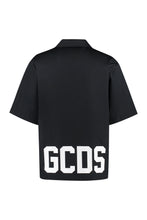 Load image into Gallery viewer, Short sleeve cotton blend shirt
