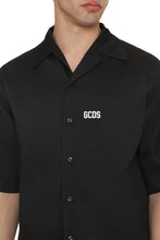 Load image into Gallery viewer, Short sleeve cotton blend shirt
