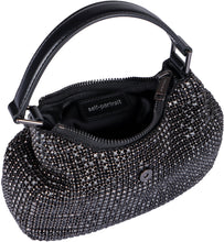 Load image into Gallery viewer, Diamante Crescent Bow Handbag
