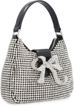 Load image into Gallery viewer, Diamante Crescent Bow Handbag

