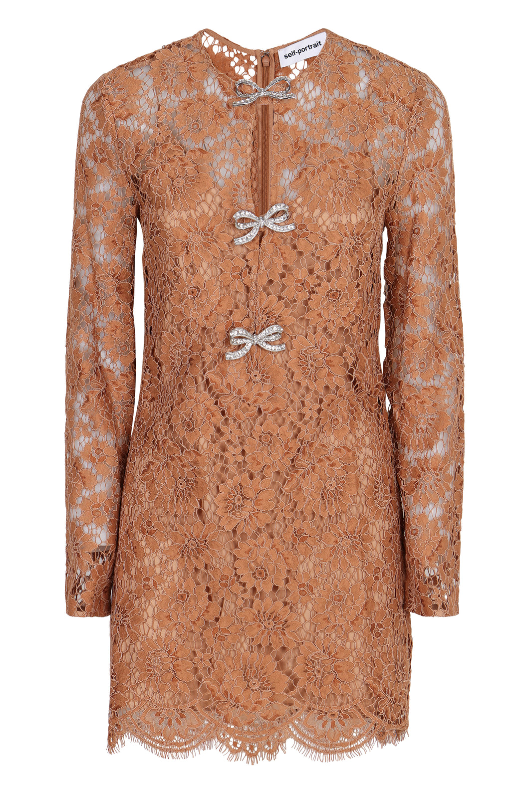 Lace mini dress