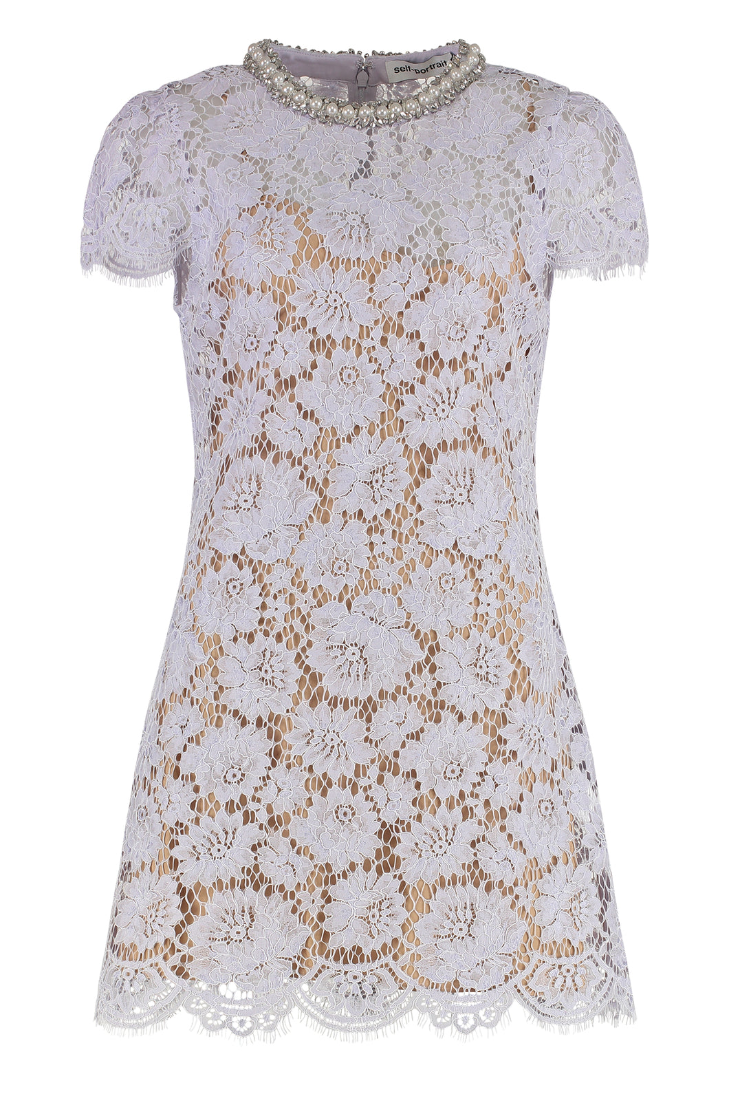 Lace mini dress