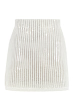 Load image into Gallery viewer, Knitted mini skirt
