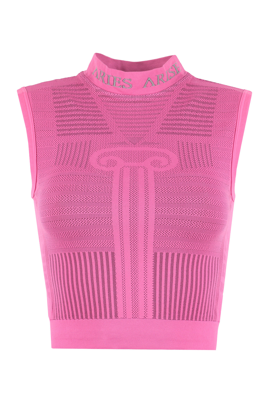Knitted crop top