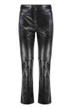 Load image into Gallery viewer, Slim pants in coated fabric
