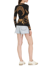 Load image into Gallery viewer, Printed long-sleeve top
