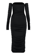 Load image into Gallery viewer, Draped jersey dress
