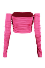 Load image into Gallery viewer, Long sleeve crop top
