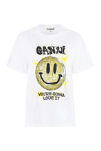 Load image into Gallery viewer, Cotton crew-neck T-shirt
