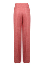 Load image into Gallery viewer, Linen blend tailored trousers
